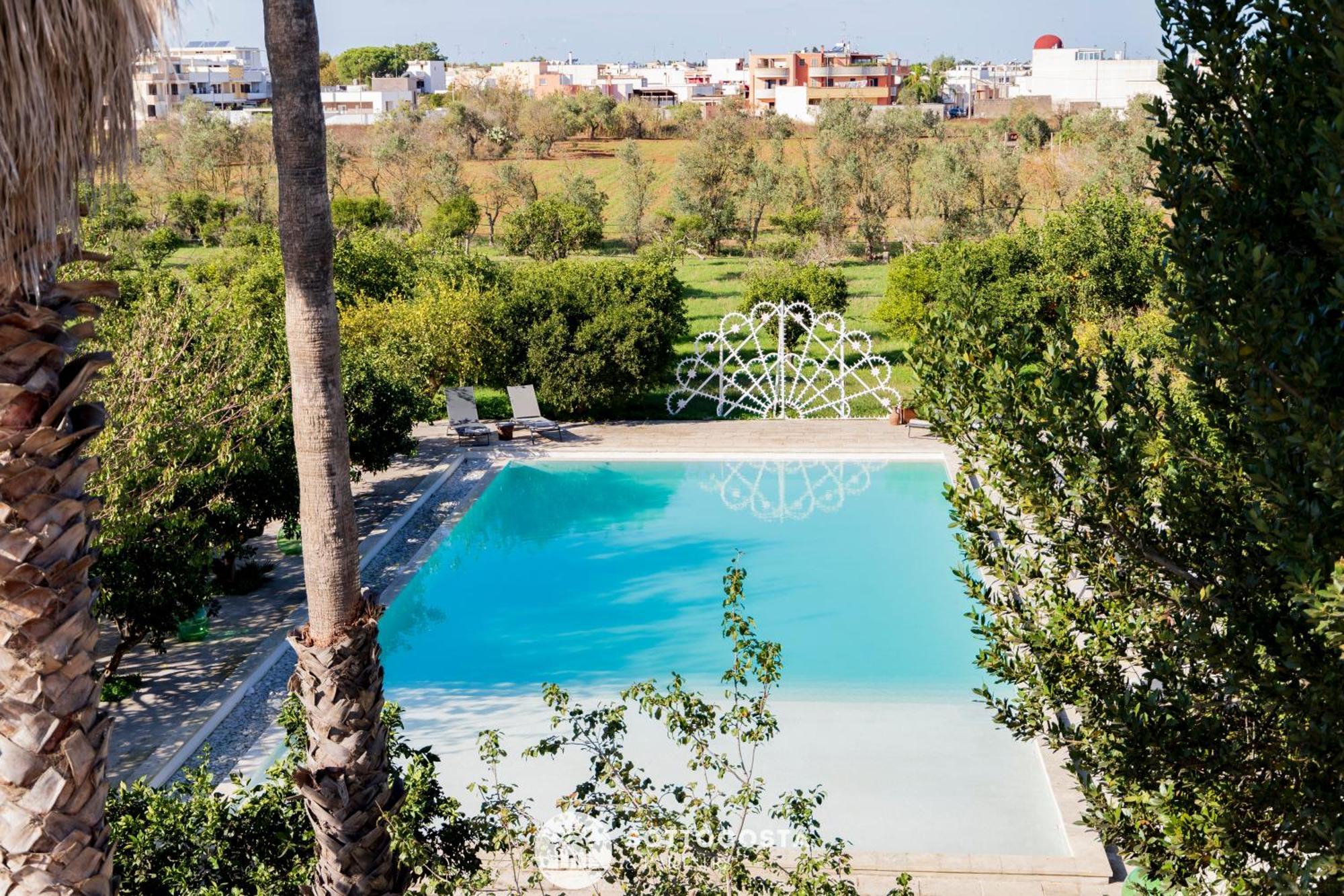 Masseria Le Menze Кавалліно-ді-Лечче Екстер'єр фото